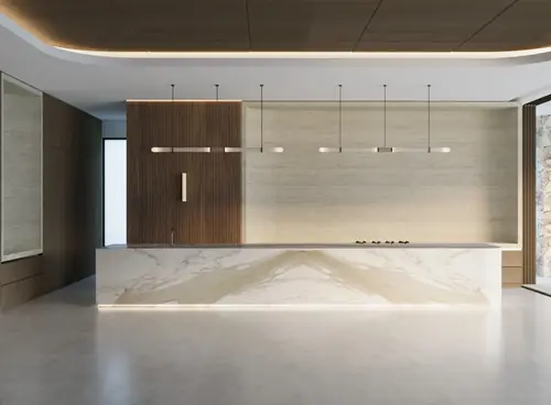 Sovereign Islands I — detail of the completed interior